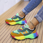 Bunte grobe Sneaker