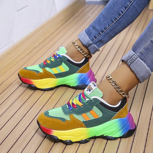 Heidi-Mode | Legende Regenbogen Sneakers