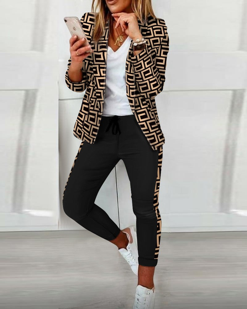 Heidi-Mode | Blazer und Hosenset für Damen