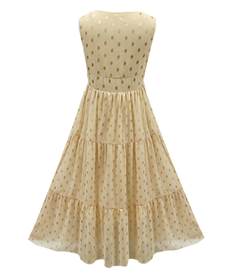 Heidi-Mode | Sexy Tiefe V-Ausschnitt Ärmelloses Chiffonkleid