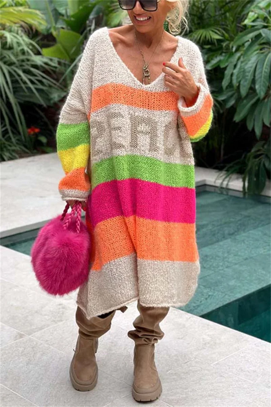 Regenbogen-Cardigan