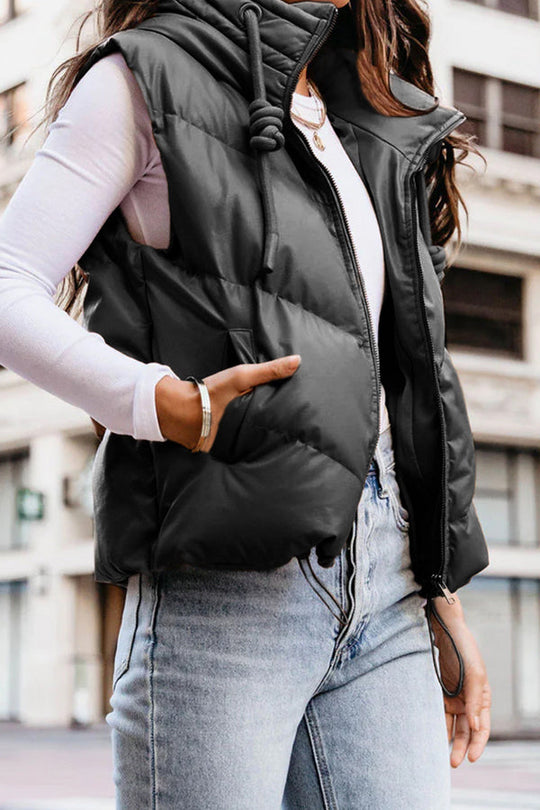 Heidi-Mode | Shelton mit Taschen Kapuzen-Pufferschweste