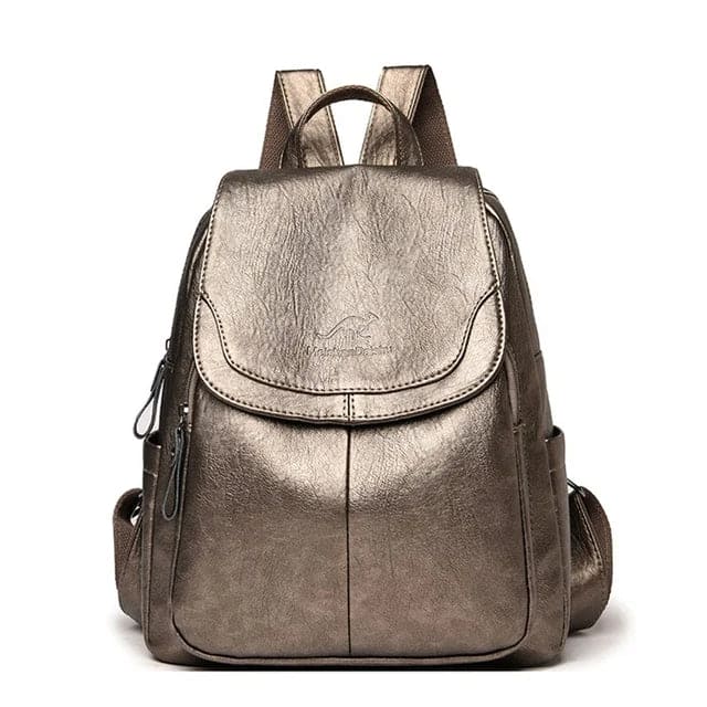 Heidi-Mode | Elegante Leder Rucksack für Stilvolle Frauen