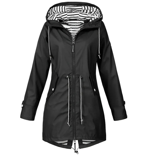 Heidi-Mode | Wasserdicht Winddicht Verstellbare Damenjacke