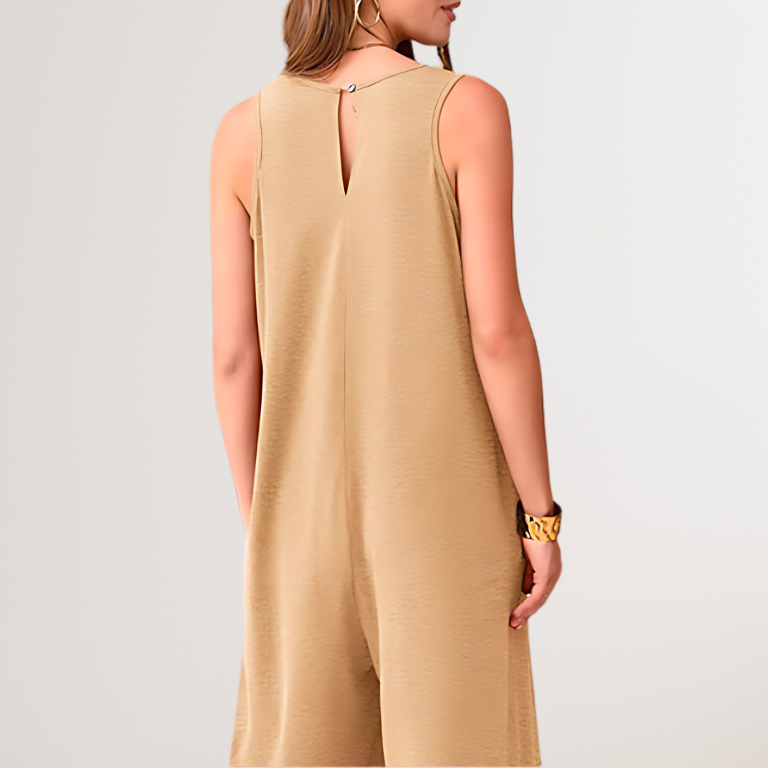 Juliet - Unser klassischer Jumpsuit mit V-Ausschnitt