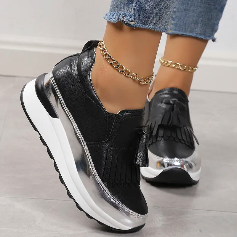 Elegante Und Atmungsaktive Plateauschuhe