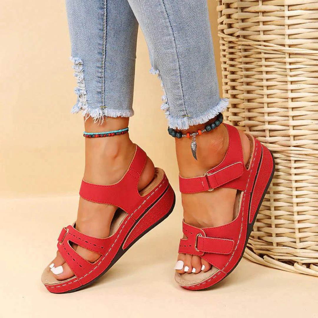 Heidi-Mode | Orthopädische Sandalen | Bequeme und stützende Damensandalen