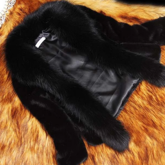 Manteau d'hiver en tissu doux