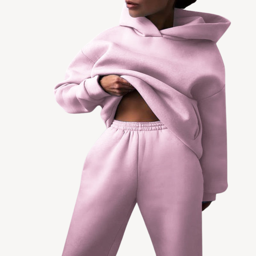 Heidi-Mode | Damen Hoodie und Jogginghose Set