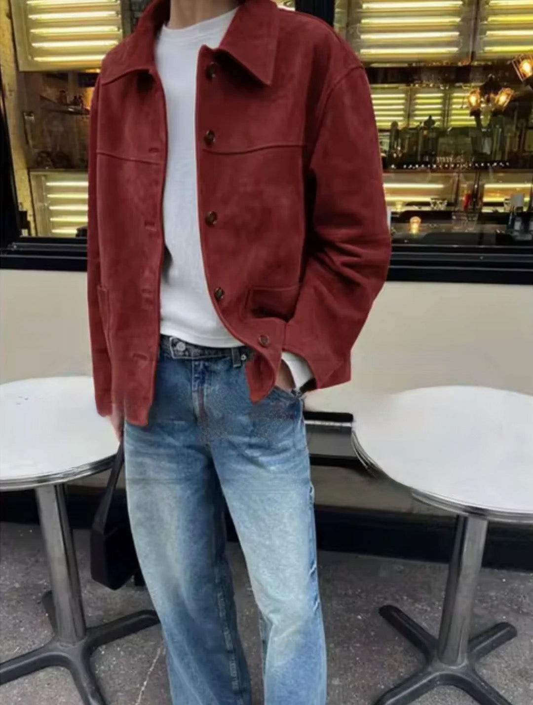 Heidi-Mode | Vintage-Wildlederjacke