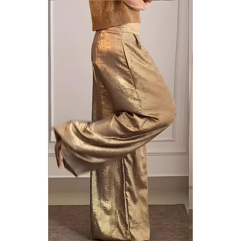 Elegante Hose mit hohem Bund