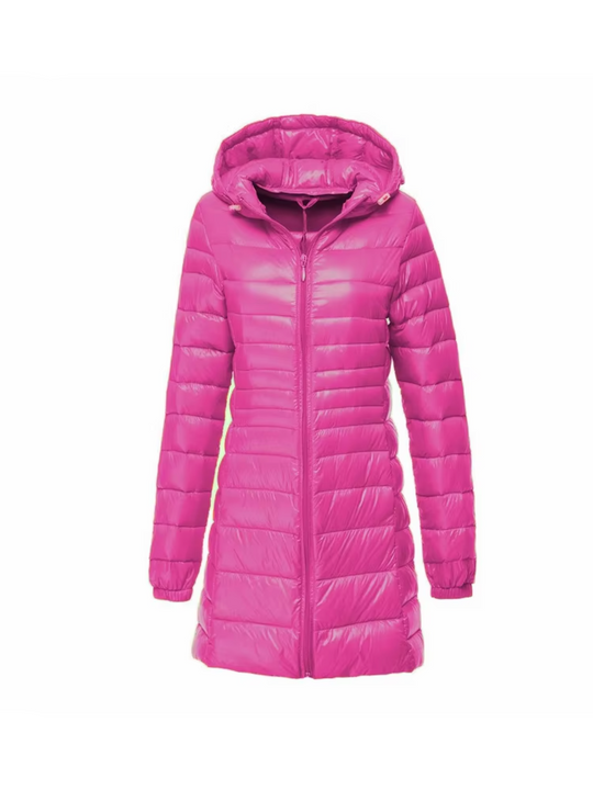 Heidi-Mode | Lange Gewatteerte Jacke