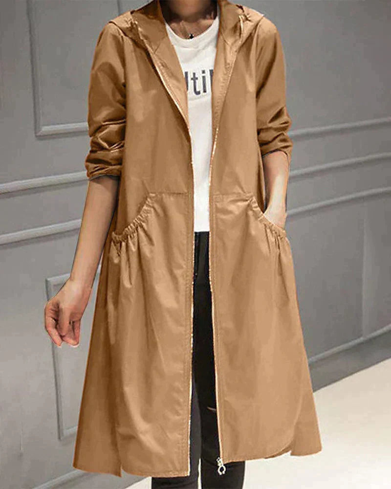 Heidi-Mode | Schicker Mittellanger Mackintosh für Frauen