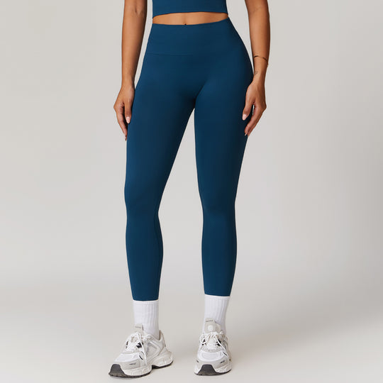 Heidi Mode | Coole Fitness Gerippte Hohe Taille Yoga-Hose