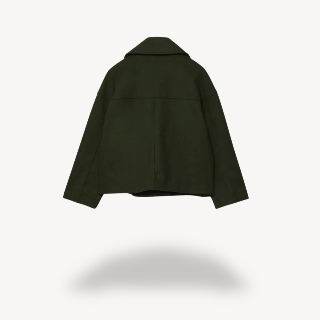 Heidi-Mode | Kürzerer Woll-Peacoat für Frauen