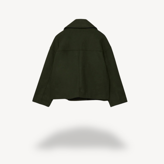 Heidi-Mode | Kürzerer Woll-Peacoat für Frauen