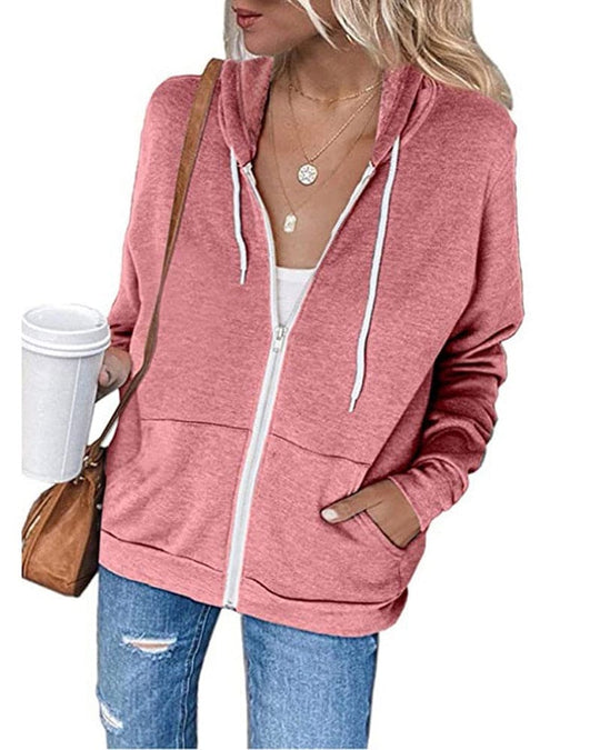 Heidi-Mode - Damen Zipped Hoodie