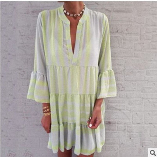 Heidi-Mode | Schöne Sommerkleid mit Vielen Mustern