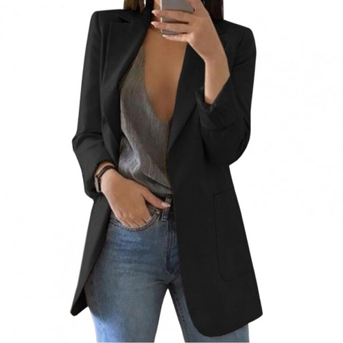 Heidi-Mode | Stilvolle Blaue Jacke für Damen