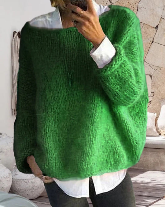 Heidi-Mode | Farbige Sweater mit Rundem Hals