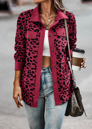Heidi-Mode | Trendige Zwischen Jacke mit Leopardenmuster