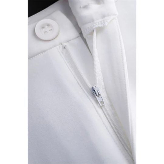 Heidi-Mode | Elegante Enganliegende Hohe Taille Flared Hosen