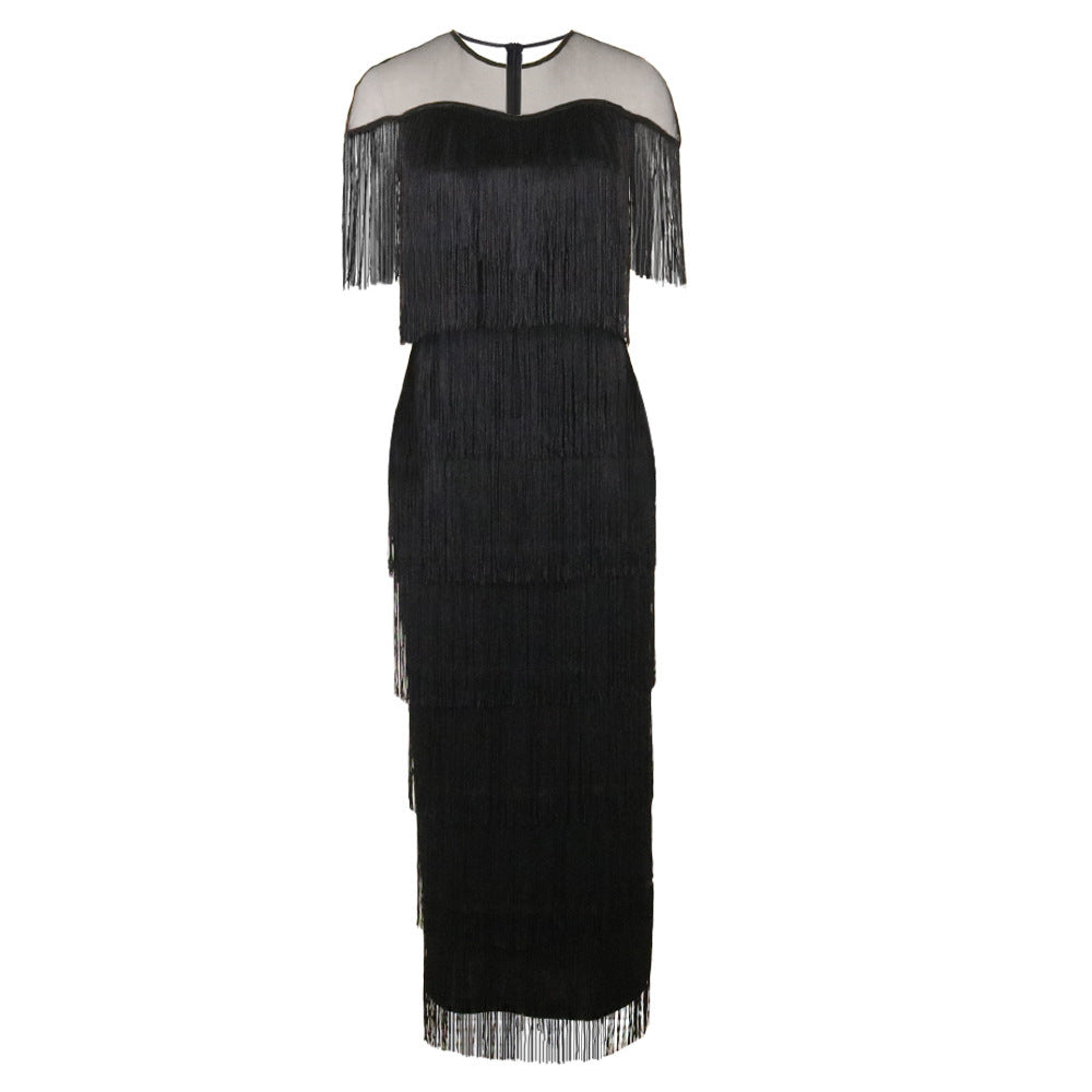 Heidi-Mode | Bankett Fransenkleid