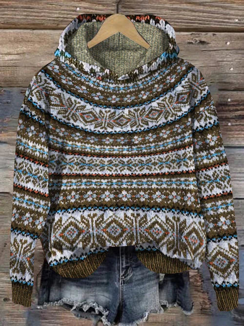Heidi-Mode | Warme norwegische Strickjacke