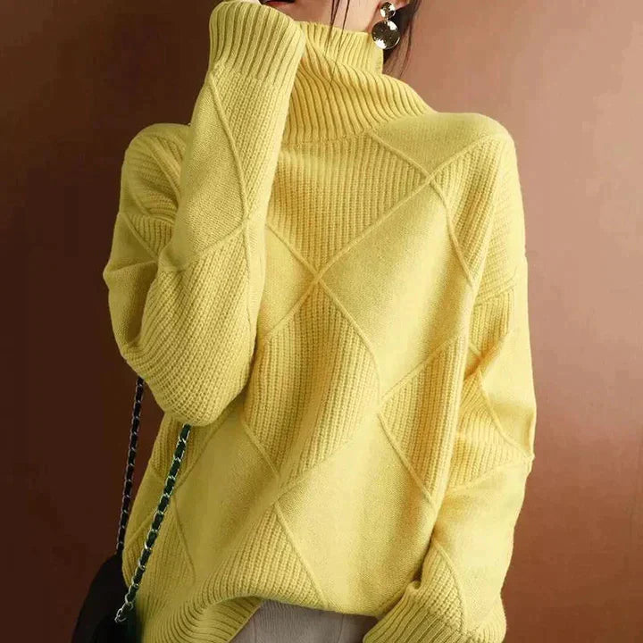 Stylischer Rollkragenpullover