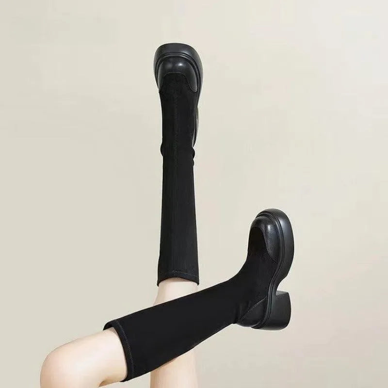 Heidi-Mode | Stivali Marti mit dickem Freizeitsocken