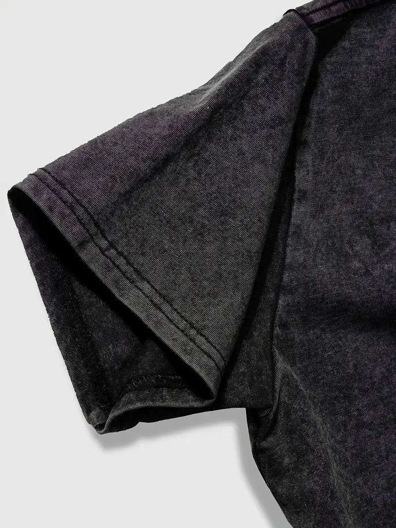 Heidi-Mode | Baumwoll-T-Shirt mit Rundhalsausschnitt