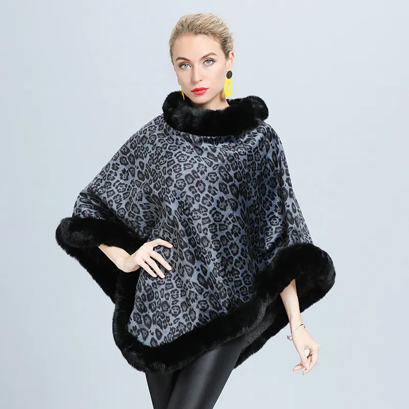 Heidi-Mode | Pullover Femme Poncho Couverture Haut