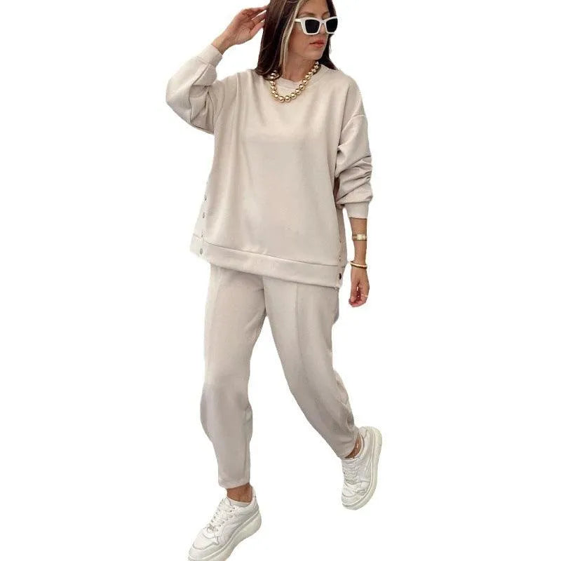 Heidi-Mode | Sport suit with casual pants and ankle band