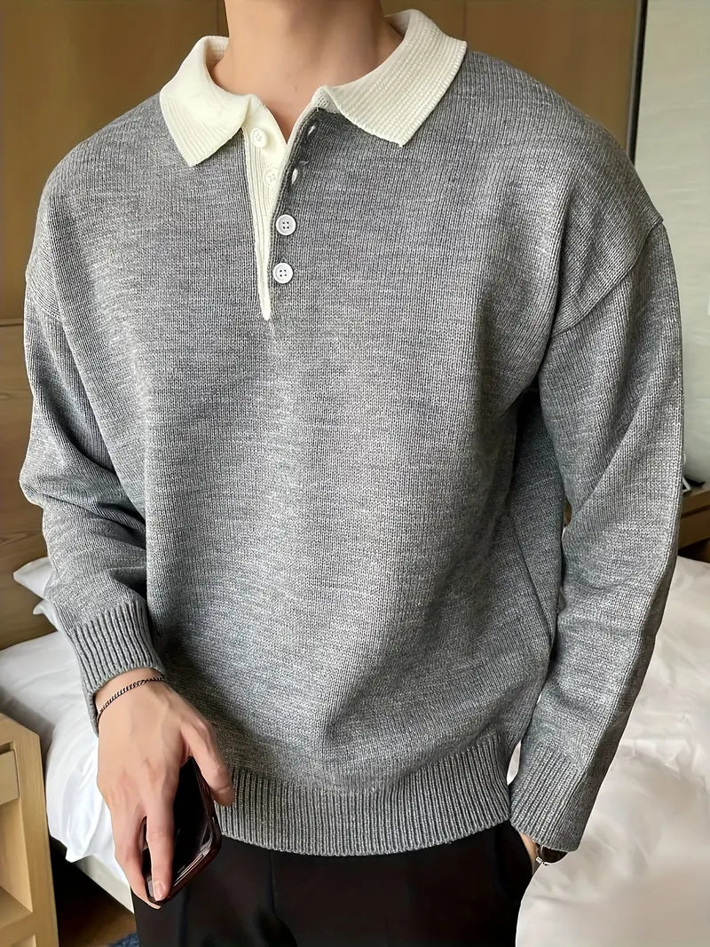 Heidi-Mode | Amando Polo Pullover mit Bequemer Passform