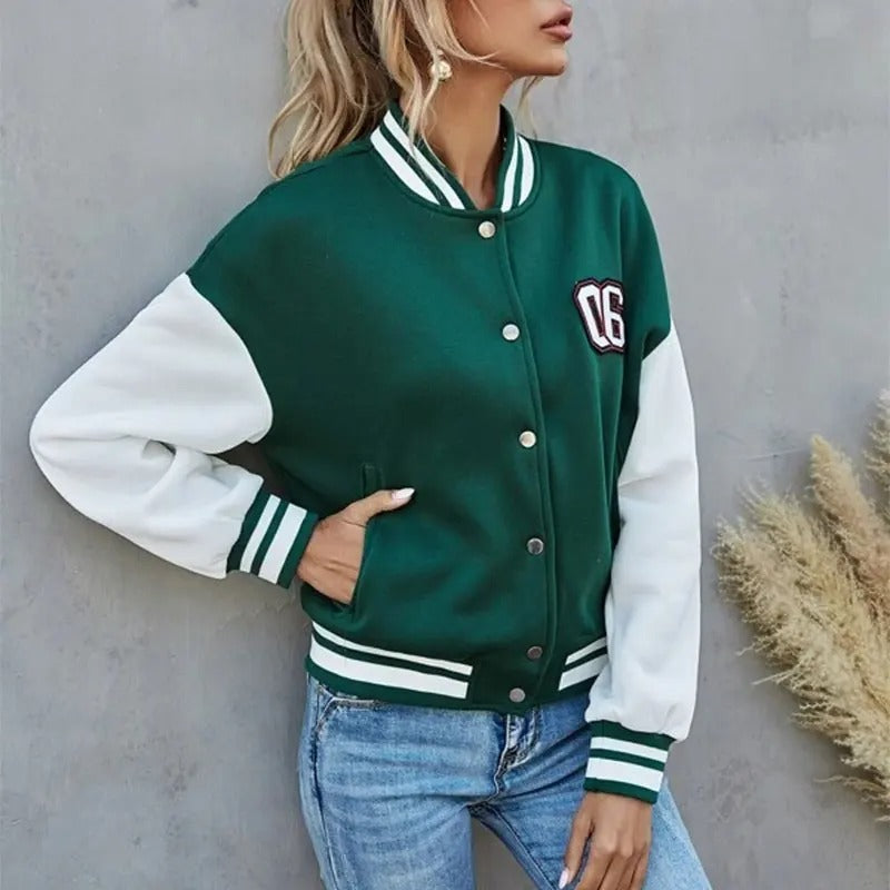 Heidi-Mode | Varsity Bomberjacke
