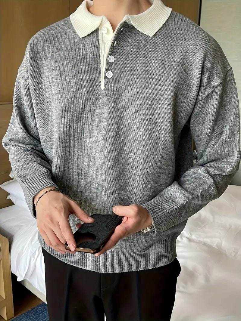 Heidi-Mode | Amando Polo Pullover mit Bequemer Passform