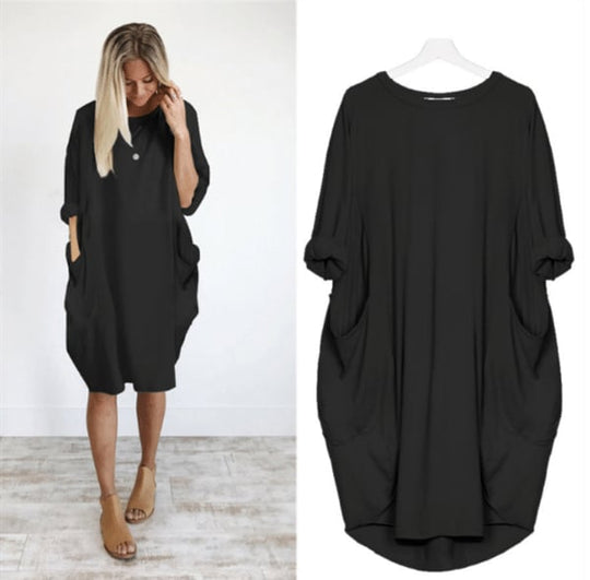 Comfy Casual Damen Kleid