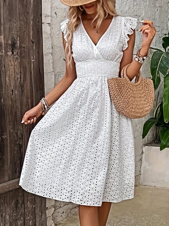 Heidi-Mode | Wickelkleid mit Raffung Femininer Chic für Jeden Anlass
