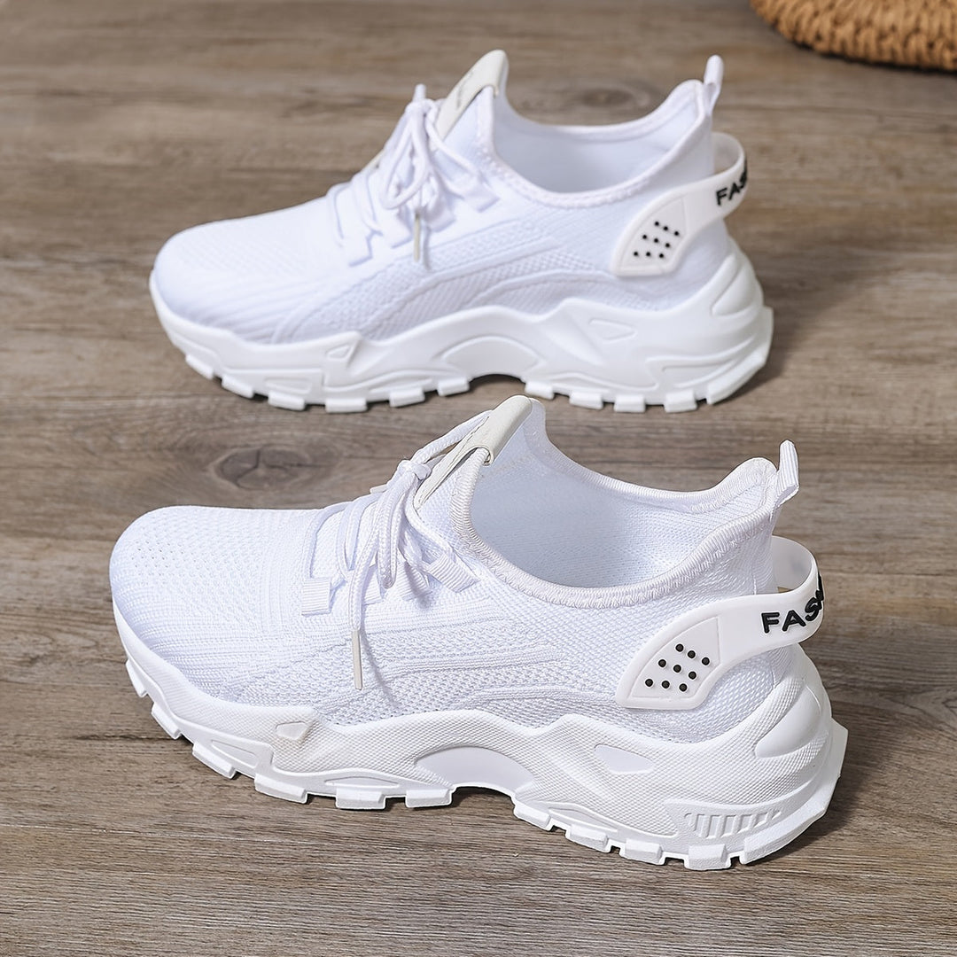 Heidi-Mode | Bequeme Atmungsaktive Knit Sneakers für Damen