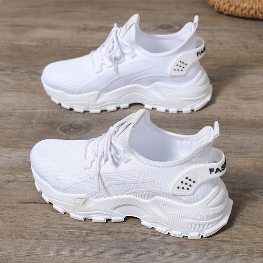 Heidi-Mode | Bequeme Atmungsaktive Knit Sneakers für Damen