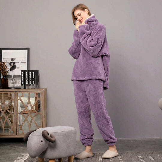 Pyjama-Set aus dickem Fleece