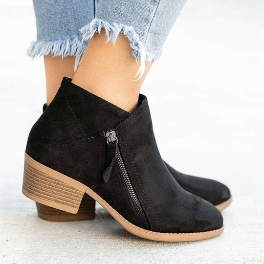 Heidi-Mode | Zeitloser Komfort & Mühelose Eleganz Damenstiefeletten