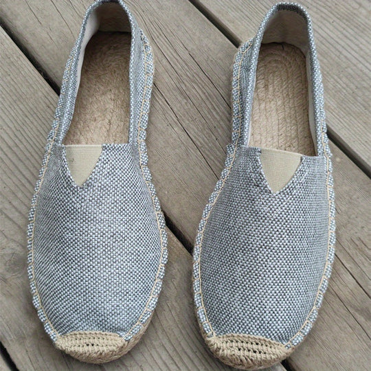 Heidi-Mode | Herren Espadrilles Loafers für Lässigen Komfort