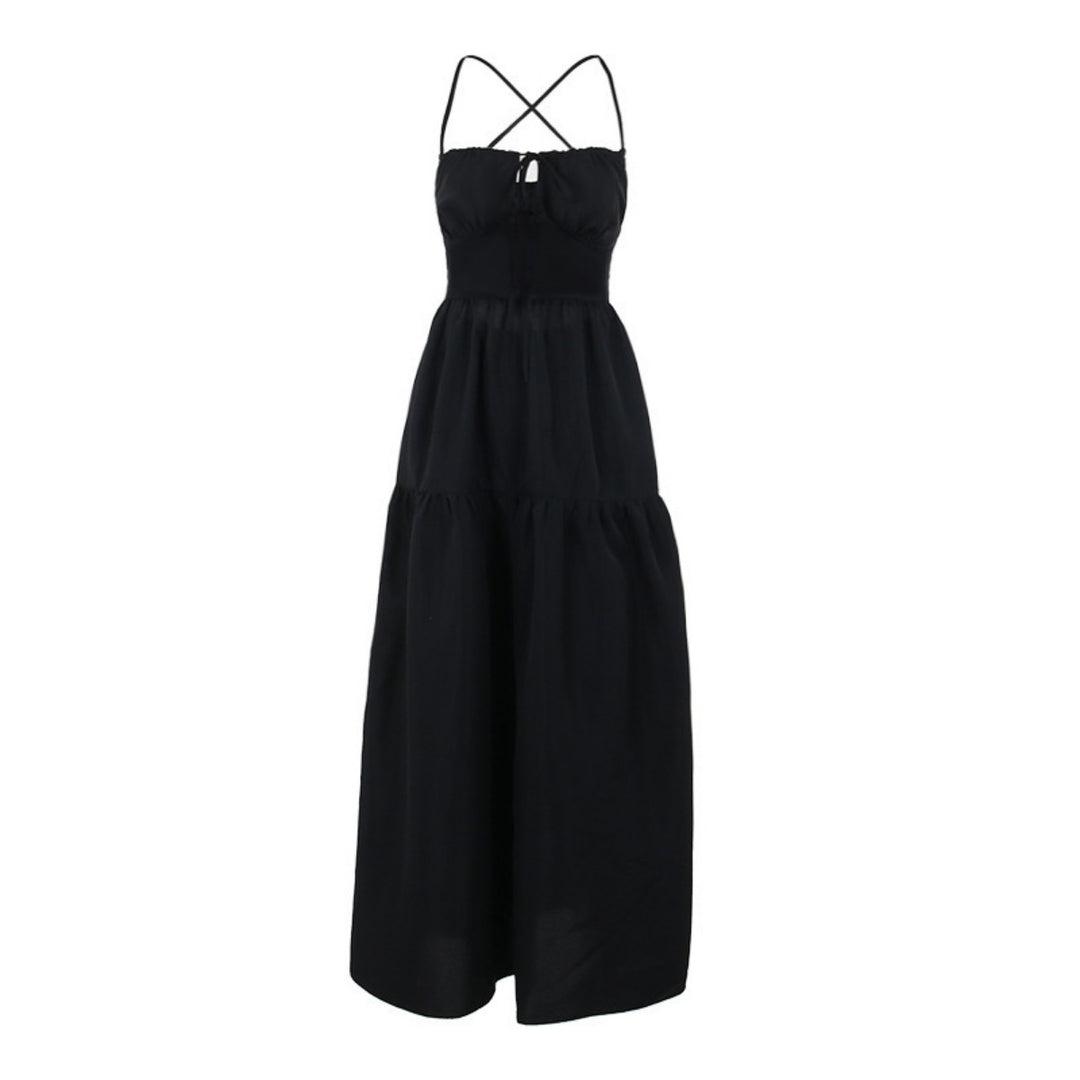 Heidi Mode | Kleid mit Hosenträgern und Neckholder