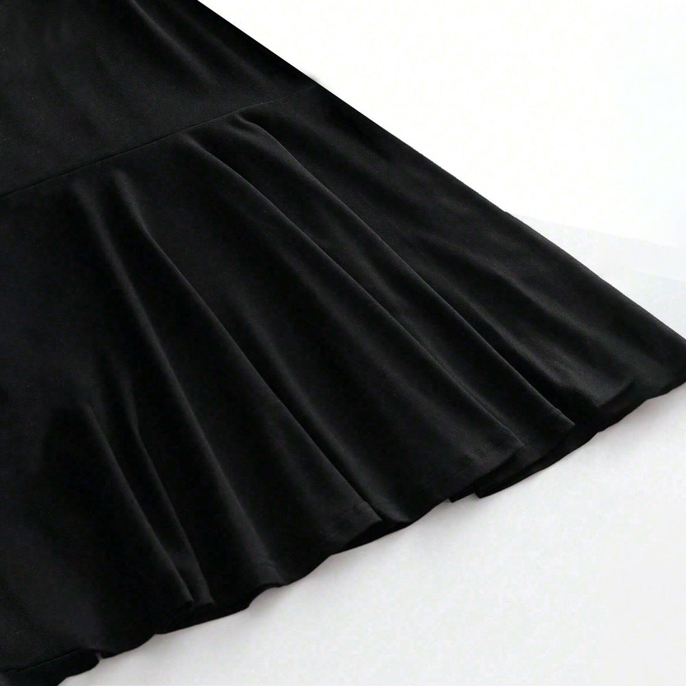 Heidi-Mode | Off Shoulder Kleid Hohe Taille Rock Design