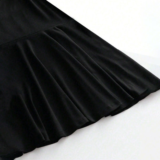 Heidi-Mode | Off Shoulder Kleid Hohe Taille Rock Design
