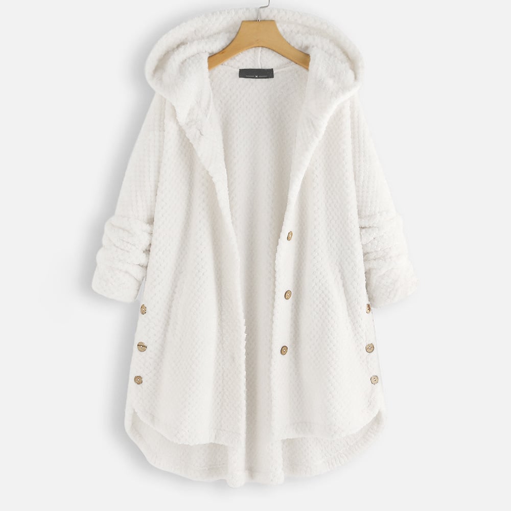 Heidi-Mode | Veste Chaude En Peluche Avec Capuche
