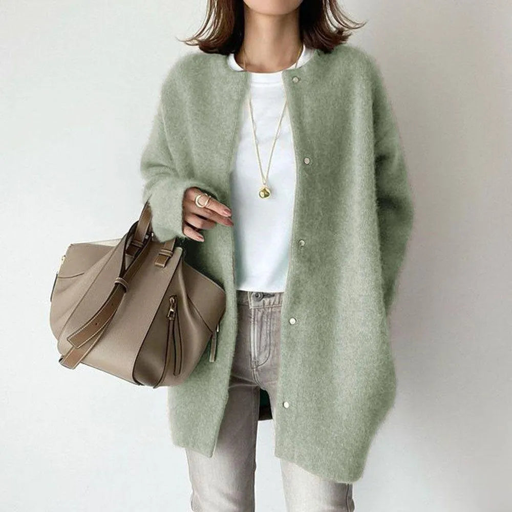 Heidi-Mode | Weicher Strickmantel