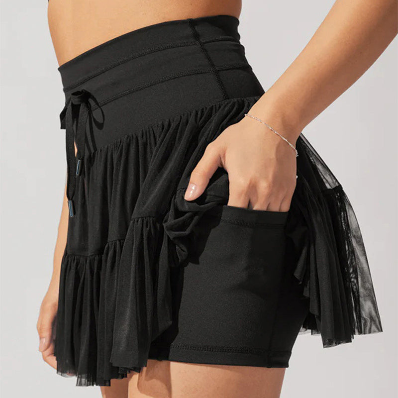 Heidi-Mode | Sommermode Faltenrock Anti-Expansion Sicherheitshose