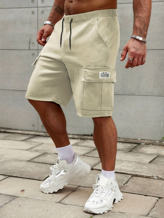 Lässige Cargo-Shorts mit mehreren Taschen